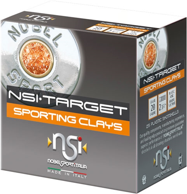 Picture of Nobelsport 20Ga 2.75" 1275Fps 25Rd 10Bx/Cs 7/8Oz #7.5