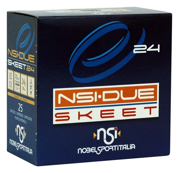 Picture of Noblesport Ammo Due Skeet 12Ga 2.75" 1319Fps. 24 Gram #9 25Pk
