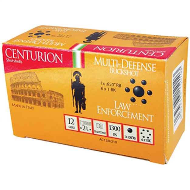 Picture of Noblesport Ammo 12Ga. Multi- Defense Buckshot & .650Rb 10Pk