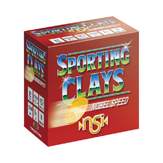 Picture of Noblesport Ammo Nobelspeed 12Ga. 1300Fps. 1-1/8Oz. #8 25P