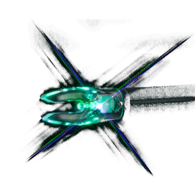 Picture of Nockturnal Fit Universal Size Strobing Blue And Green Nock NT-320