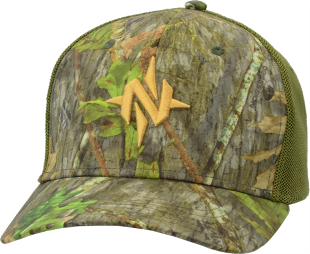 Picture of Nomad N Mark Camo Stretch Trucker Hat MO Obsession L/Xl