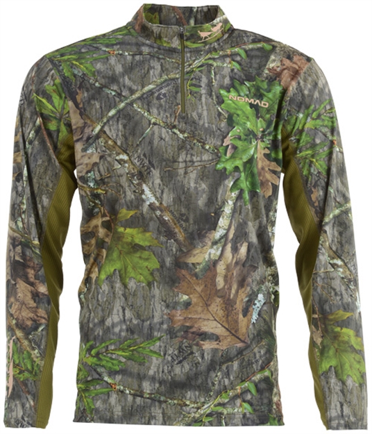 Picture of Nomad Nwtf Men's 1/4 Zip Mossy Oak Obsession Xx-Large