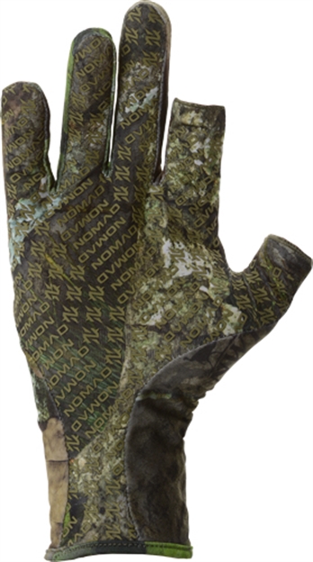 Picture of Nomad Nwtf Turkey Fingerless Liner Glove MO Obsession M/L