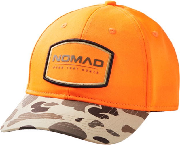Picture of Nomad Old School Blaze Hat W/ Old School Camo Bill Osfm