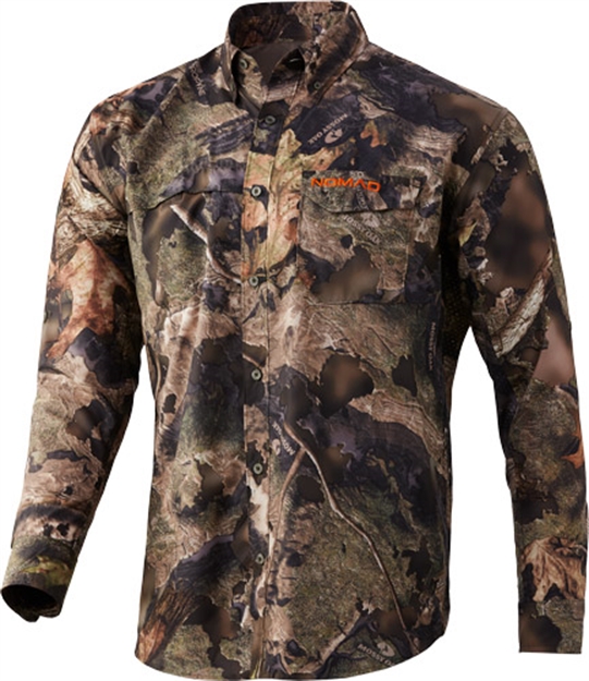 Picture of Nomad Stretch Lite LS Button Down Mossy Oak Migrate Xx-Lrg! N1500030985XXL