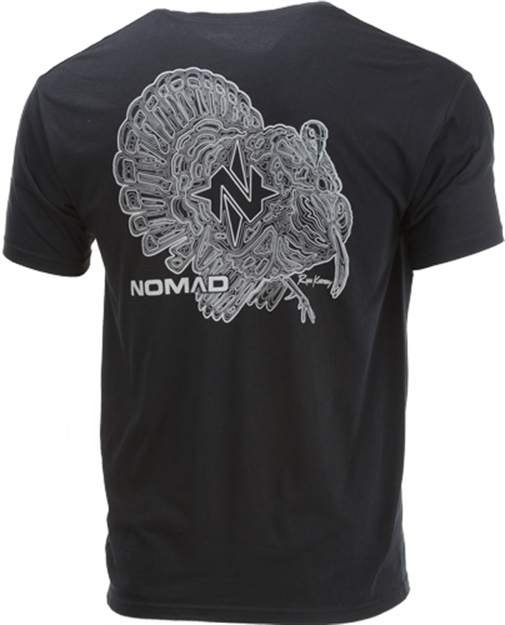 Picture of Nomad Turkey Topo Men's Tshirt Dark Heather Grey X-Large