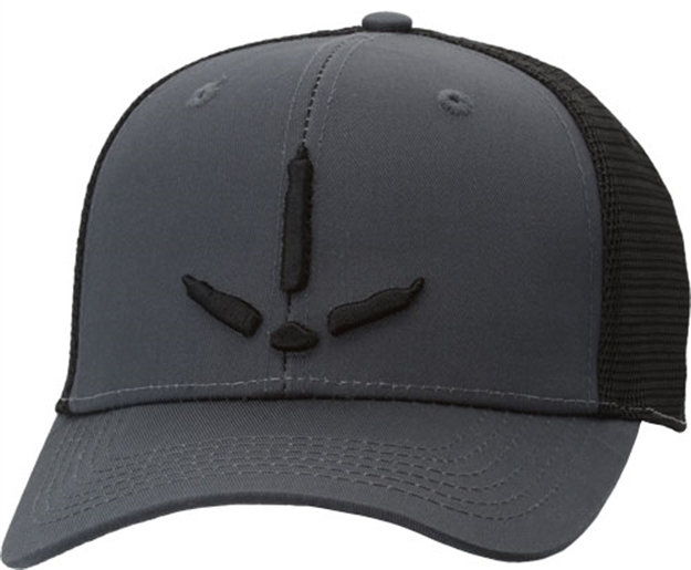 Picture of Nomad Turkey Track Trucker Hat Charcoal/Black Snapback Osfm