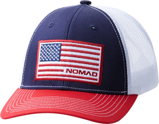 Picture of Nomad Usa Hat W/Rubberized Patch Osfm