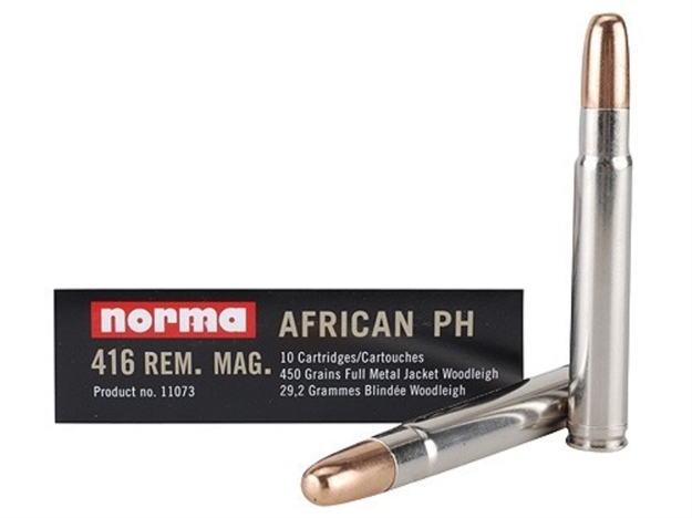 Picture of Norma 416Rem Mag 450Gr Fmj