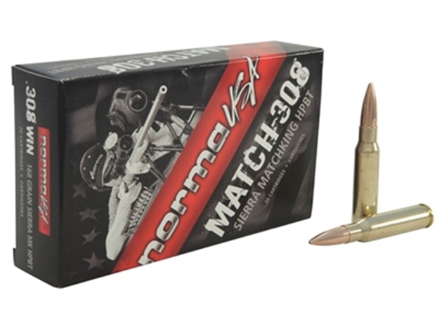 Picture of Norma Ammo 308 Win 168Gr Hpbt 20/Box