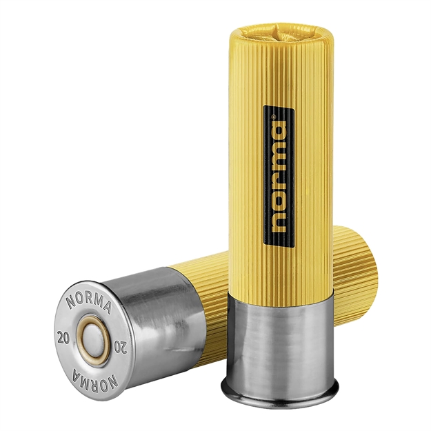 Picture of  Norma Ammunition 1198043420 Whitetail  20Gauge 2.75" 1Oz Slug Shot 25 Per Box/10 Case