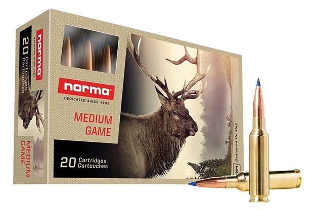 Picture of  Norma Ammunition 20166402 Dedicated Hunting Bondstrike 6.5Creedmoor 143Gr Bonded Polymer Tip 20 Per Box/10 Case