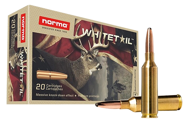 Picture of  Norma Ammunition 20166592 Dedicated Hunting Whitetail 6.5Prc 140Gr Pointed Soft Point 20 Per Box/10 Case 7393923331454