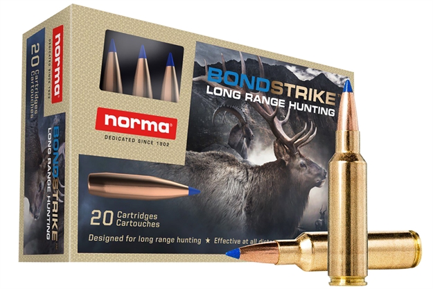 Picture of  Norma Ammunition 20175832 Dedicated Hunting Bondstrike 300Wsm 180Gr Bonded Polymer Tip 20 Per Box/10 Case 7393923322148