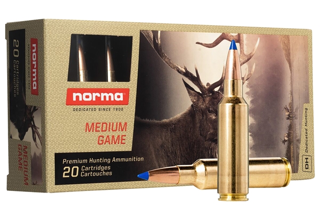 Picture of  Norma Ammunition 20176332 Dedicated Hunting Bondstrike 300Winmag 180Gr Bonded Polymer Tip 20 Per Box/10 Case