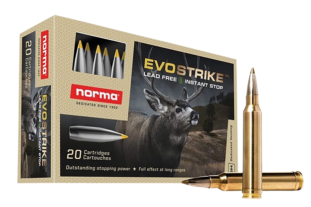 Picture of  Norma Ammunition 20177372 Dedicated Hunting Evostrike 300 Win Mag 139 GR Hollow Point Boat Tail 20 Per Box/ 10 Case