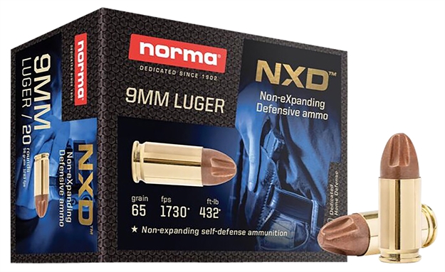 Picture of  Norma Ammunition 611140020 Self Defense Nxd 9Mmluger 65Gr 20 Per Box/10 Case 810036150170