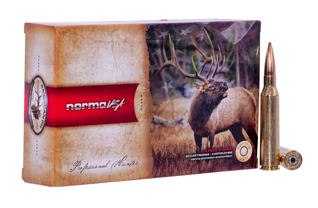 Picture of Norma Ammunition (Ruag) 10185192 American PH Sierra Matchking 
338 Lapua Magnum 250 GR Sierra Hpbt 20 Bx/ 10 CS