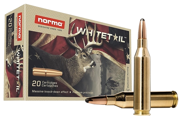 Picture of  Norma Ammunition 20160462 Dedicated Hunting Whitetail 243Win 100Gr Pointed Soft Point 20 Per Box/10 Case 739392335262