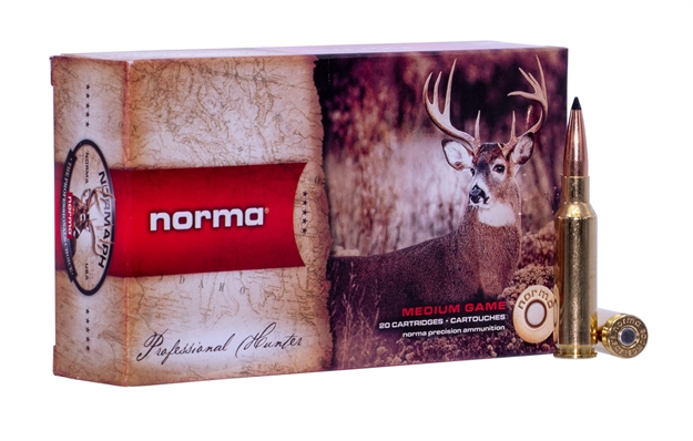 Picture of Norma Ammunition (Ruag) 20166302 American PH  
6.5 Creedmoor 130 GR Swift Scirocco II 20 Bx/10 CS