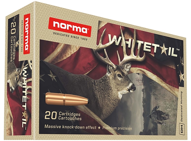 Picture of  Norma Ammunition 20177382 Dedicated Hunting Whitetail 308Win 150Gr Pointed Soft Point 20 Per Box/10 Case