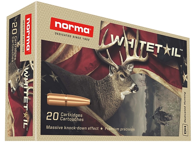 Picture of  Norma Ammunition 20177412 Dedicated Hunting Whitetail 300Winmag 150Gr Pointed Soft Point 20 Per Box/10 Case 7393923325330