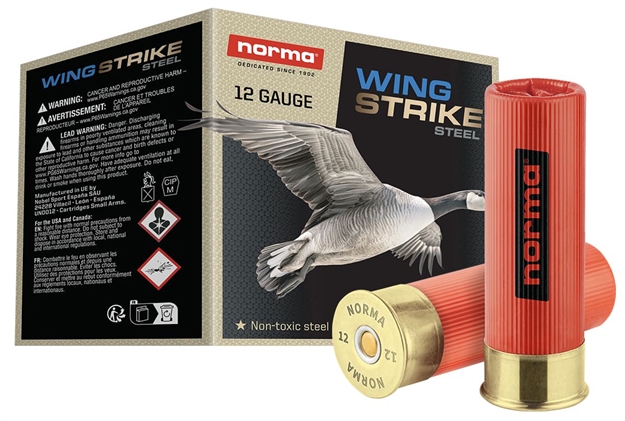 Picture of Norma Ammunition Wingstrike Steel 12Ga 3 #2 1-1/4Oz 25/10 1198033420 8435101643962