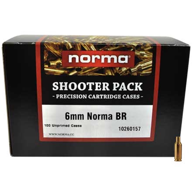 Picture of Norma Brass 6 MM Norma BR Shooter Pack (100 Per Box) 10260157
