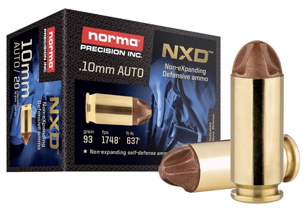 Picture of  Norma Ammunition 611340020 Self Defense Nxd 10Mmauto 93Gr 20 Per Box/10 Case