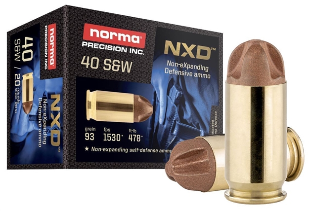 Picture of  Norma Ammunition 611440020 Self Defense Nxd 40S&W 93Gr 20 Per Box/10 Case 810036150200