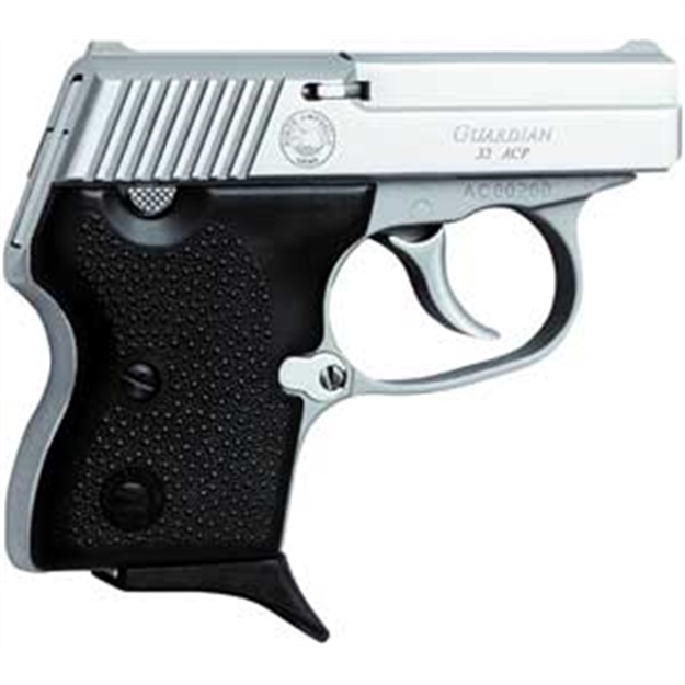 Picture of North American Arms 32Guardian Guardian  32 Acp 6+1 2.19" Stainless Steel Barrel, Stainless Steel Serrated Slide, Stainless Steel Frame, Black Rubber Grip, Right Hand NAA-32 GUARDIAN