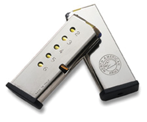 Picture of North American Arms Guardian Magazine 380Acp 6Rd Stainless Steel MZ380 744253051357