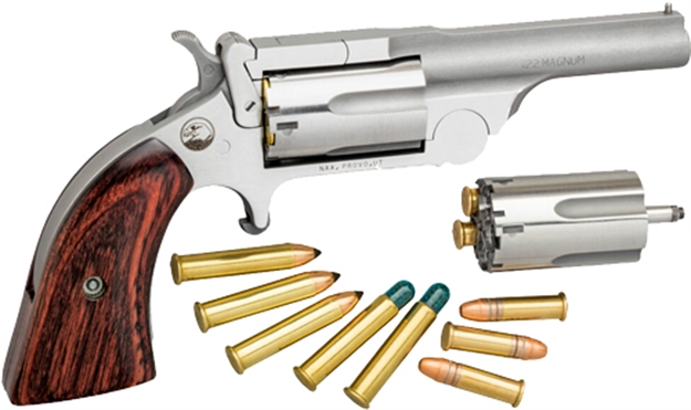 Picture of North American Arms Mini-Revolver 22Lr/22Wmr 2 1/2" Ranger II Break-Top NAA22MCR250