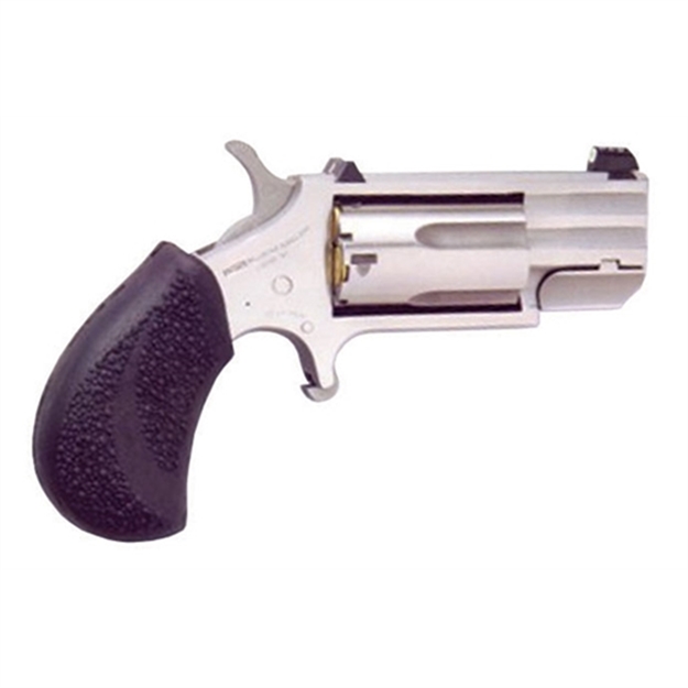 Picture of North American Arms Pugtc Pug Conversion 22 Lr/22 Wmr 5 Shot 1" Stainless Steel Barrel, Stainless Steel Frame, Stainless Cylinder, Black Rubber Grip, Exposed Hammer, XS Tritium Sight NAA-PUG-TC 744253001956