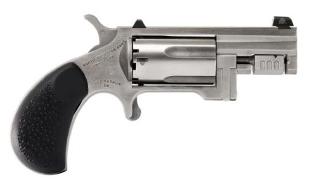 Picture of  North American Arms Sntc Sentinel Conversion 22 Wmr/22 LR 5 Shot 1.42" Matte Stainless Steel Barrel, Stainless Cylinder, Matte Stainless Steel Frame ,Slip-On Rubber Pebble Grip, Exposed Hammer
