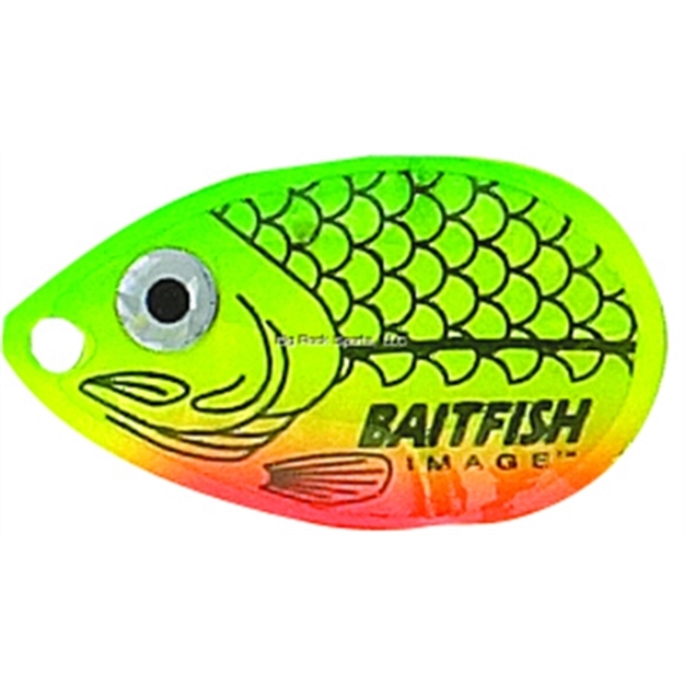 Picture of Northland Fishing Tackle Baitfish-Image Spinner #1 6/Cd Firetiger