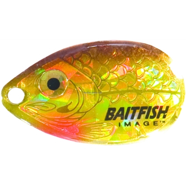 Picture of Northland Fishing Tackle Baitfish-Image Spinner #1 6/Cd Gold Shiner