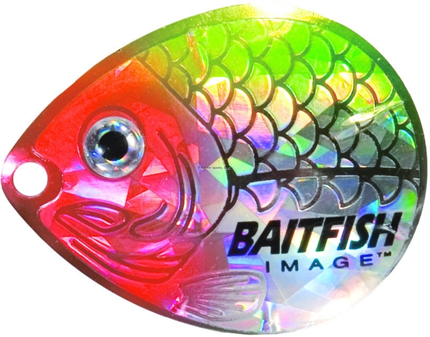 Picture of Northland Fishing Tackle Baitfish-Image Spinner Harness #4 6/Cd Clown