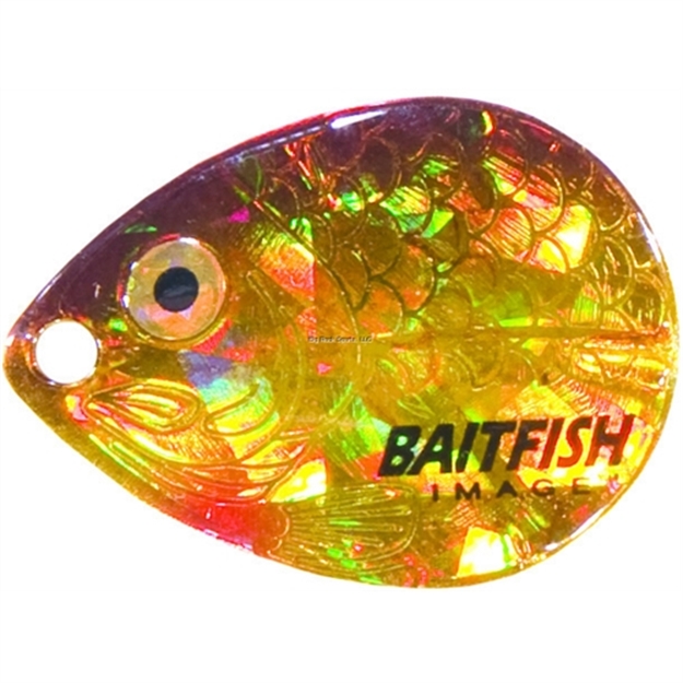 Picture of Northland Fishing Tackle Baitfish-Image Spinner Harness #4 6/Cd Gold Shiner