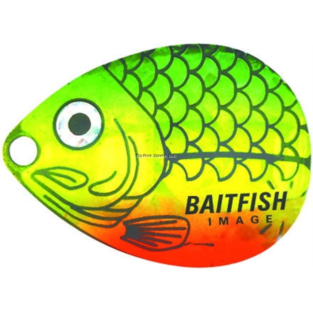 Picture of Northland Fishing Tackle Baitfish-Image Spinner Harness #4,#2 6/Cd Firetiger