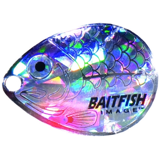 Picture of Northland Fishing Tackle Baitfish-Image Spinner Harness #4,#2 6/Cd Silver Shiner