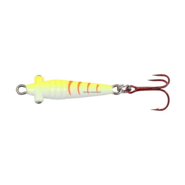 Picture of Northland Bro Bug Spoon -1/Cd - 1/4Oz - UV Electric Perch
