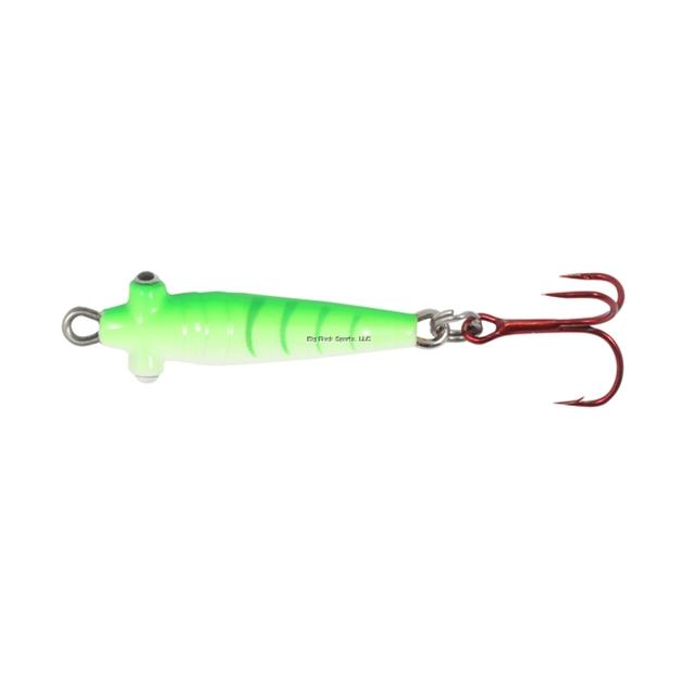 Picture of Northland Bro Bug Spoon -1/Cd - 1/8Oz - UV Glo Perch