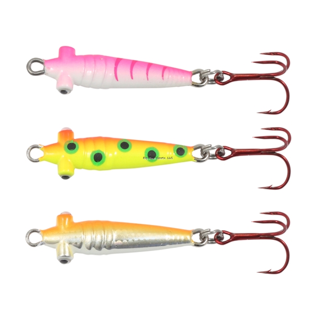 Picture of Northland Bro Bug Spoon 3 Per Card -(3/Cd) - (1/16 Oz.) - Assorted