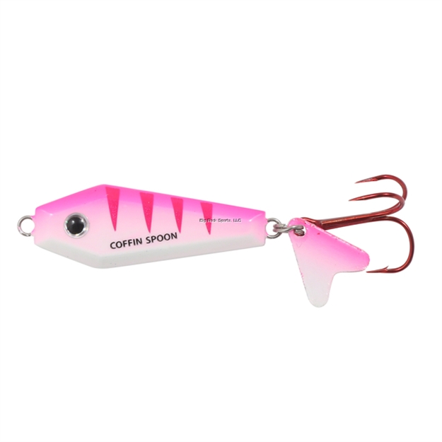 Picture of Northland Buck-Shot Coffin Spoon -1/Cd - 1/8Oz  - UV Pink Tiger
