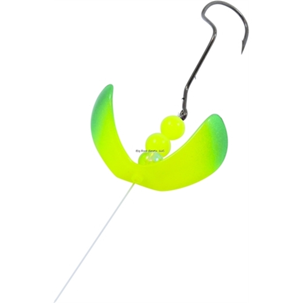 Picture of Northland Fishing Tackle Butterfly Blade Super Death, 60" Snell, #1 Blade, #1/0 Hook, Parakeet, 6 Strip Card