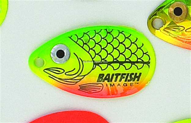 Picture of Northland Fishing Tackle Baitfish Float'n Spin #4 1/Cd Firetiger