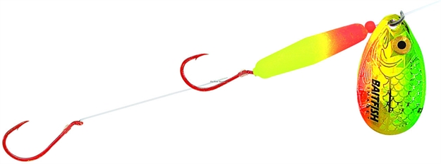 Picture of Northland Fishing Tackle Baitfish Float'n Spin #4 1/Cd Gold Perch