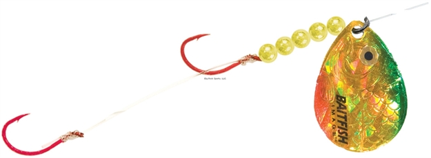 Picture of Northland Fishing Tackle Baitfish-Image Spinner Harness #4 Gold Perch